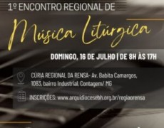 MG: RENSA PROMOVE O 1º ENCONTRO REGIONAL DE MÚSICA LITÚRGICA