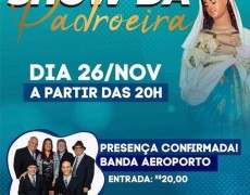 SHOW DA PADROEIRA NO CENTRO CULTURAL CARDEAL ORANI TEMPESTA