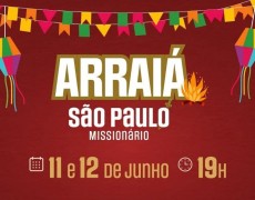 NESTE FIM DE SEMANA TEM ARRAIÁ EM VIGÁRIO GERAL
