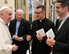 O PAPA AOS FORMADORES: SEJAM PARA OS SEMINARISTAS O QUE JOSÉ FOI PARA JESUS