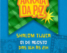 AMANHÃ TEM ARRAIÁ DA PAZ NO RIO