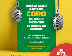 QUER FAZER PARTE DO CORO DA JMJ? 