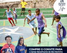 NIGHT FOR LIFE: EVENTO PARA AJUDAR CRIANÇAS E JOVENS NO RIO DE JANEIRO