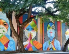 INAUGURADO PAINEL NA IGREJA DO CALVÁRIO EM MEMÓRIA DOS FALECIDOS PELA COVID-19