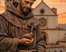 RESTOS MORTAIS DE SÃO FRANCISCO SÃO EXPOSTOS APÓS 800 ANOS