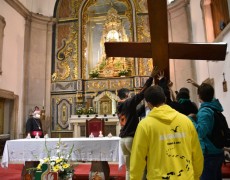 COMEÇOU A PEREGRINAÇÃO DOS SÍMBOLOS DA JMJ NO ALGARVE