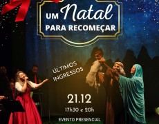 MAÍRA JABER APRESENTA: “UM NATAL PARA RECOMEÇAR” NESTA TERÇA-FEIRA(21)