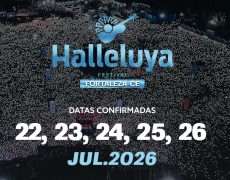 HALLELUYA 2026 ANUNCIA MAIOR EDIÇÃO DA HISTÓRIA