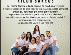 APOIE O NOVO EP DE RILDO BARROS 