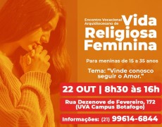 ENCONTRO VOCACIONAL PARA A VIDA RELIGIOSA FEMININA