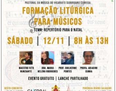 VICARIATO SUBURBANO PROMOVE FORMAÇÃO LITÚRGICA PARA O NATAL