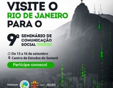 9º SEMINÁRIO DE COMUNICAÇÃO: “IGREJA E O ESPAÇO DIGITAL”