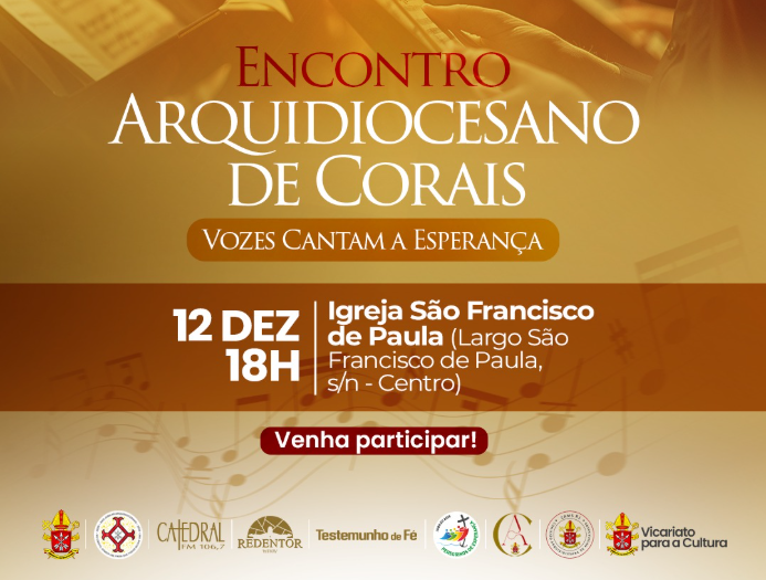 ENCONTRO ARQUIDIOCESANO DE CORAIS REÚNE VOZES NO RJ