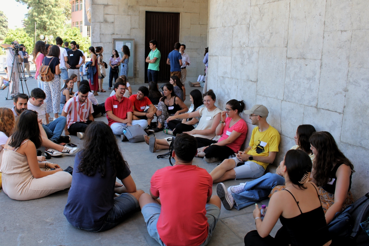 PRIMEIRO ENSAIO DA JMJ LISBOA 2023 JUNTA JOVENS DE TODO O PAÍS