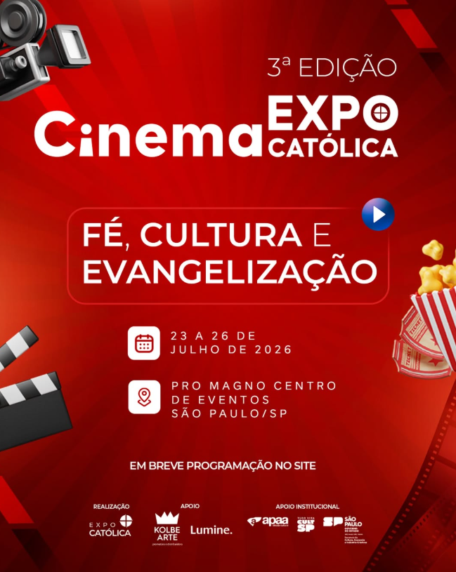 CINEMA EXPOCATÓLICA CONFIRMA 3ª EDIÇÃO EM SÃO PAULO