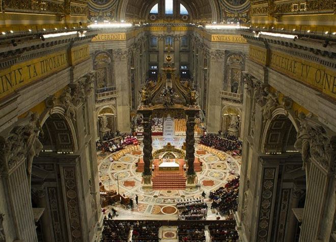 PAPA FRANCISCO PRESIDE MISSA PARA O DIA MUNDIAL DA VIDA CONSAGRADA