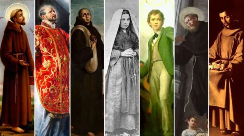 SETE SANTOS QUE VIVERAM A EXTREMA POBREZA