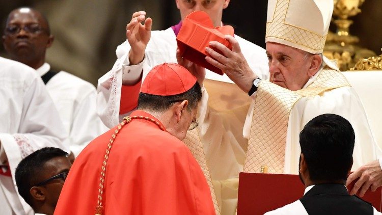 NO PRÓXIMO SÁBADO SERÃO CRIADOS 13 NOVOS CARDEAIS