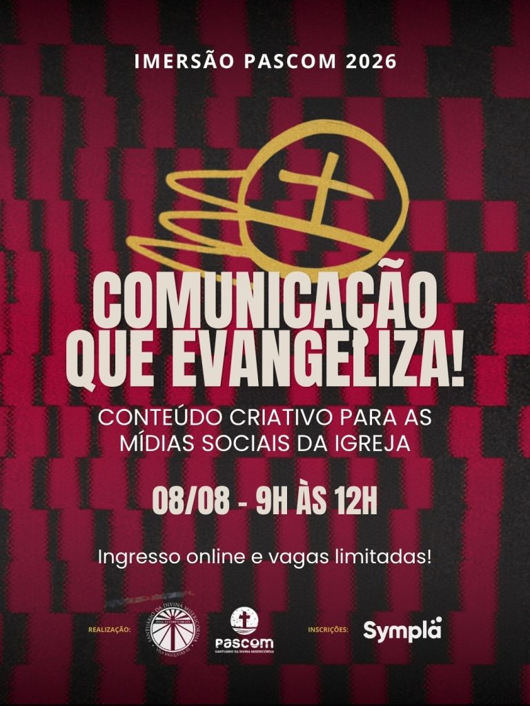 PASCOM PROMOVE IMERSÃO PARA QUEM QUER EVANGELIZAR NAS REDES