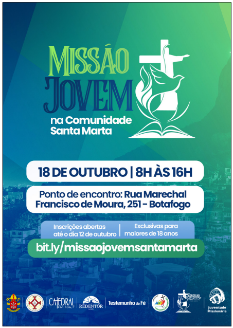 RJ: MISSÃO JOVEM NA COMUNIDADE SANTA MARTA