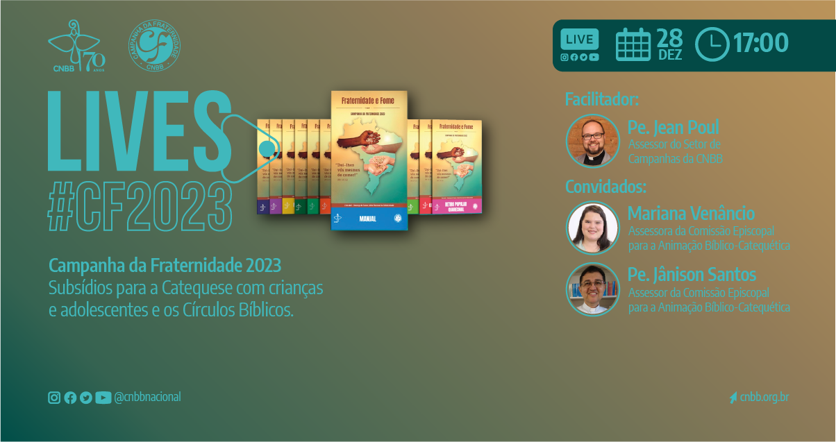 “LIVES-CF2023”: RECURSOS PARA CATEQUESE E CÍRCULOS BÍBLICOS