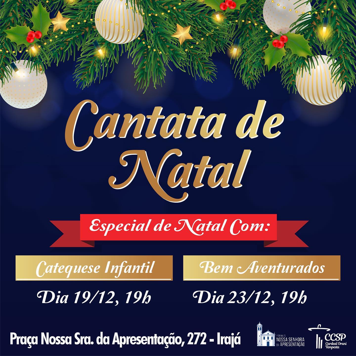 ESPECIAL DE NATAL NO CENTRO DOM ORANI