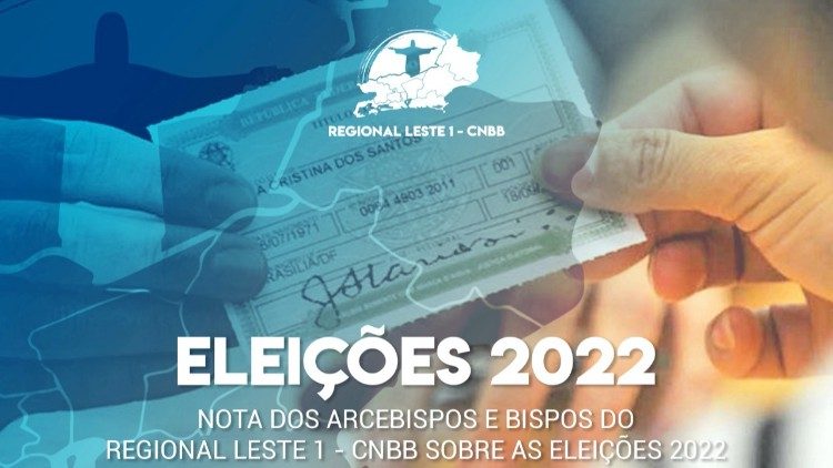 NOTA DO REGIONAL LESTE 1 - CNBB SOBRE AS ELEIÇÕES DE 2022
