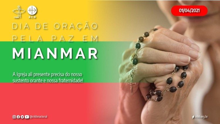 CNBB PROMOVE DIA DE ORAÇÃO PELA PAZ EM MIANMAR