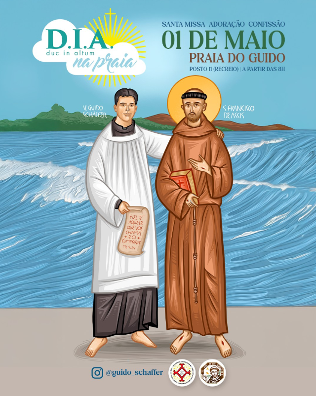 D.I.A. NA PRAIA 2026 REÚNE FIÉIS NO RIO 