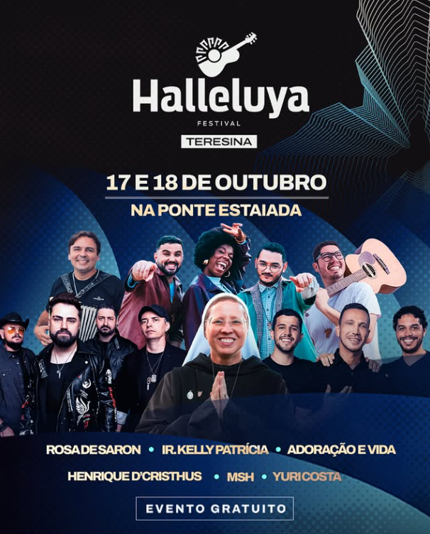 HALLELUYA TERESINA 2026 JÁ TEM DATA E ATRAÇÕES
