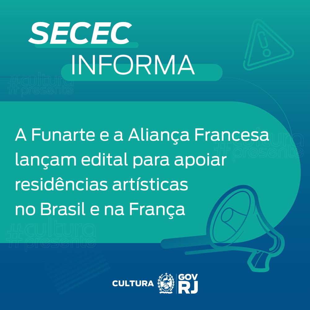BOLSA FUNARTE E ALIANÇA FRANCESA DE RESIDÊNCIAS ARTÍSTICAS EM ARTES CÊNICAS - BRASIL/FRANÇA