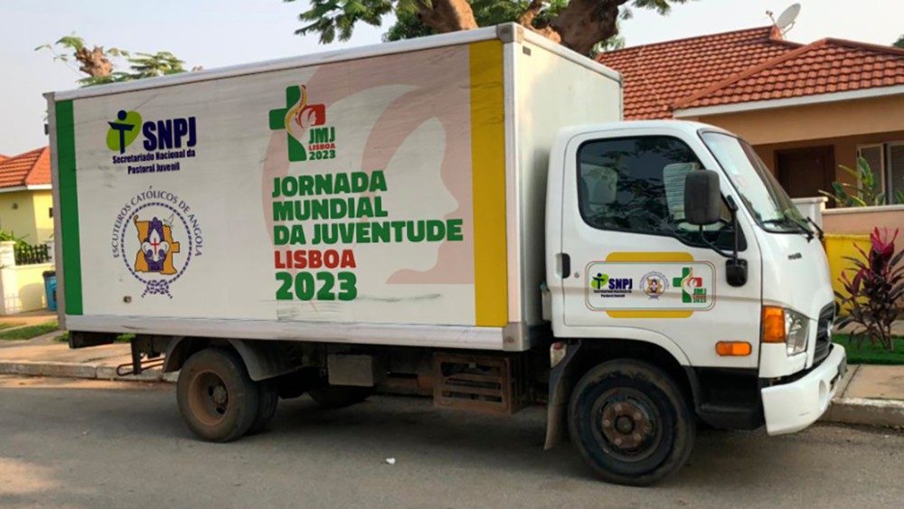 SÍMBOLOS DA JMJ EM ANGOLA: PAÍS COM MAIOR REPRESENTAÇÃO AFRICANA NO EVENTO