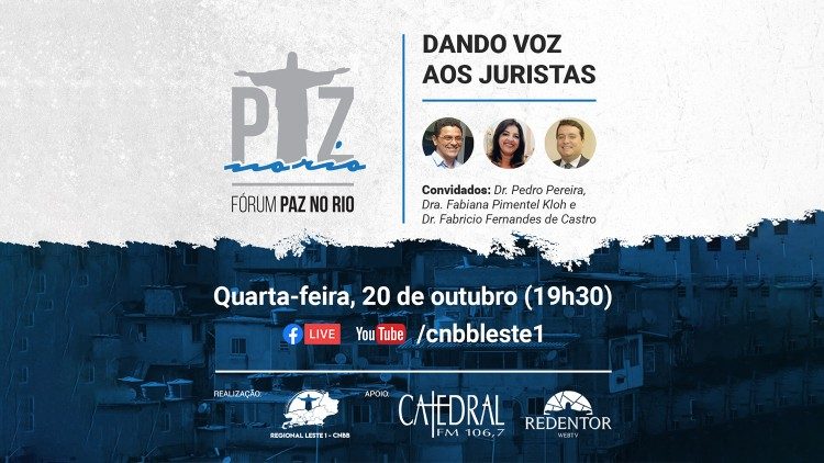 FÓRUM PAZ NO RIO REALIZA ENCONTRO COM JURISTAS
