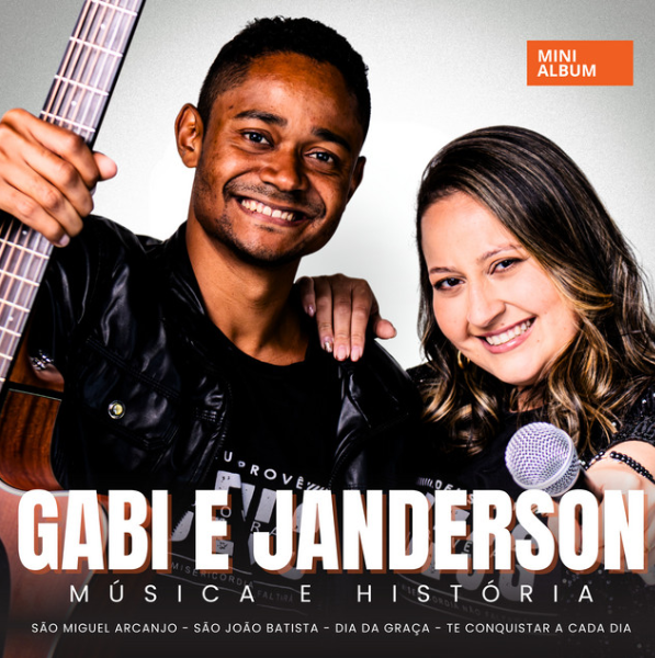 GABI & JANDERSON LANÇAM PRIMEIRO ÁLBUM NAS PLATAFORMAS DIGITAIS