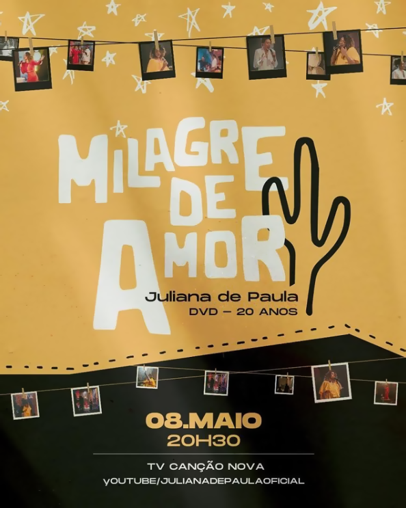 LANÇAMENTO: “MILAGRE DE AMOR - JULIANA DE PAULA 20 ANOS” 