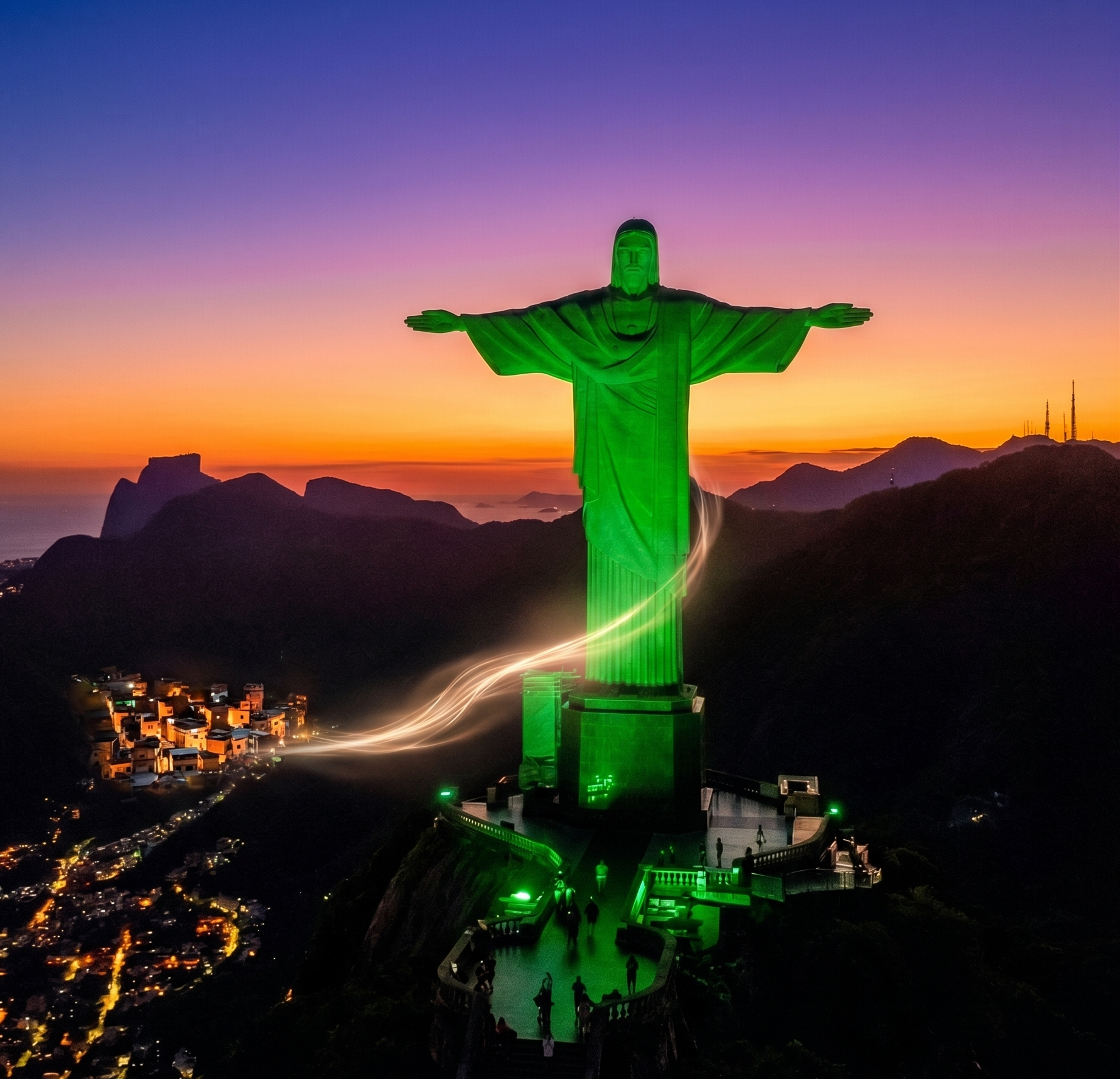 CRISTO REDENTOR: LUZ QUE SE TRANSFORMA EM AÇÃO
