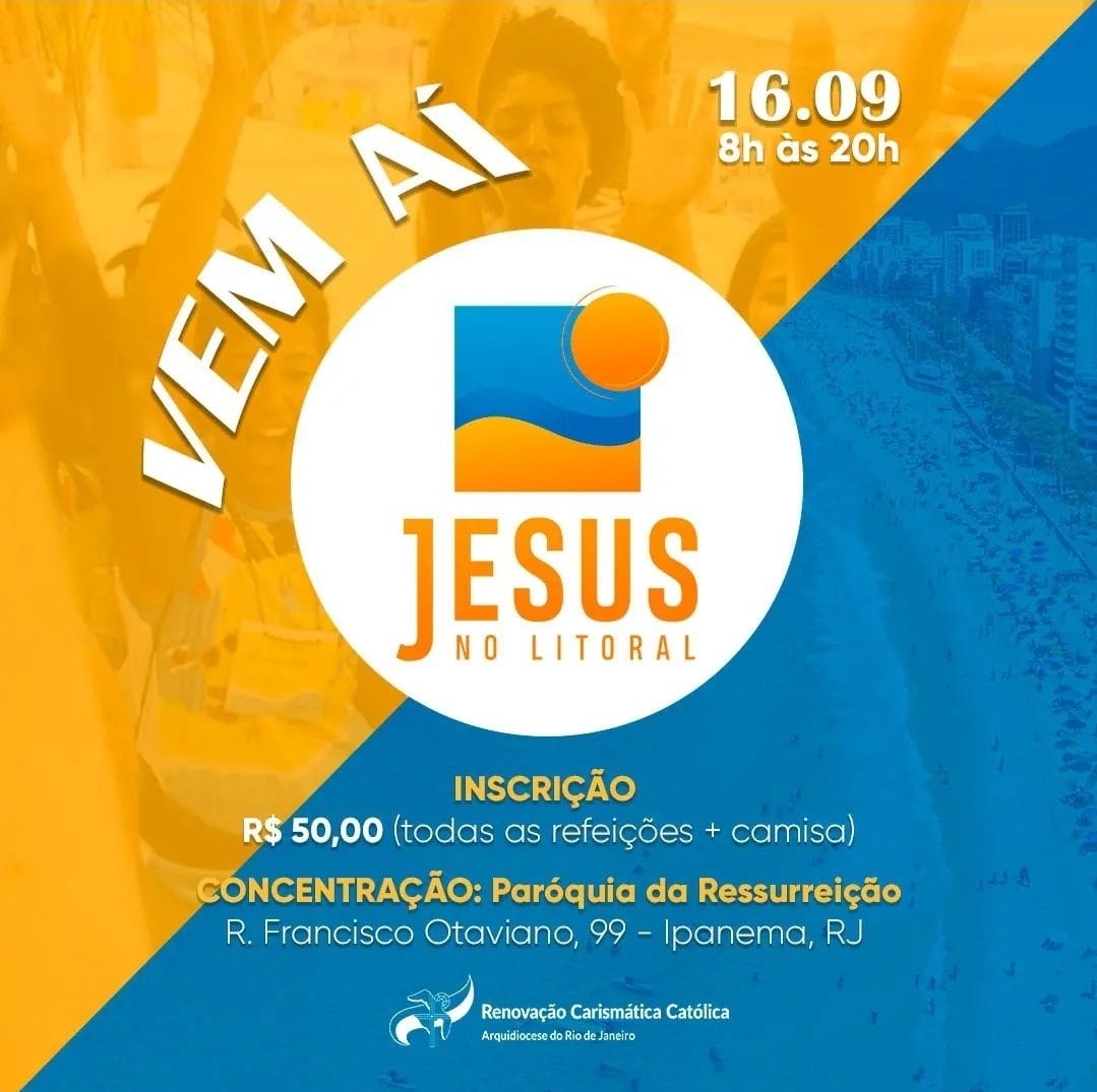 EVANGELIZAÇÃO NAS PRAIAS DO RIO DE JANEIRO