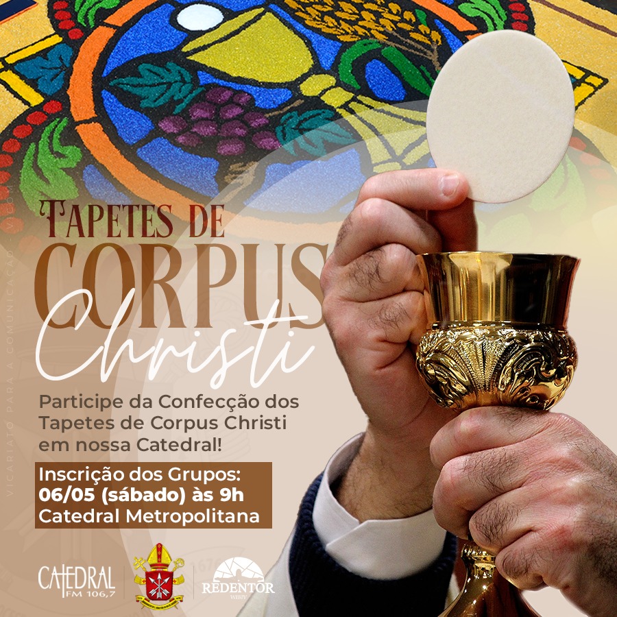 PREPARATIVOS PARA CORPUS CHRISTI: TRADICIONAIS TAPETES
