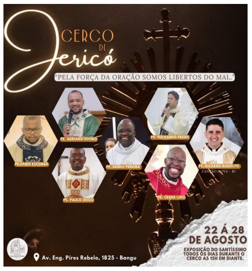 COMEÇOU ONTEM (22), O CERCO DE JERICÓ NA PARÓQUIA SÃO JUDAS TADEU