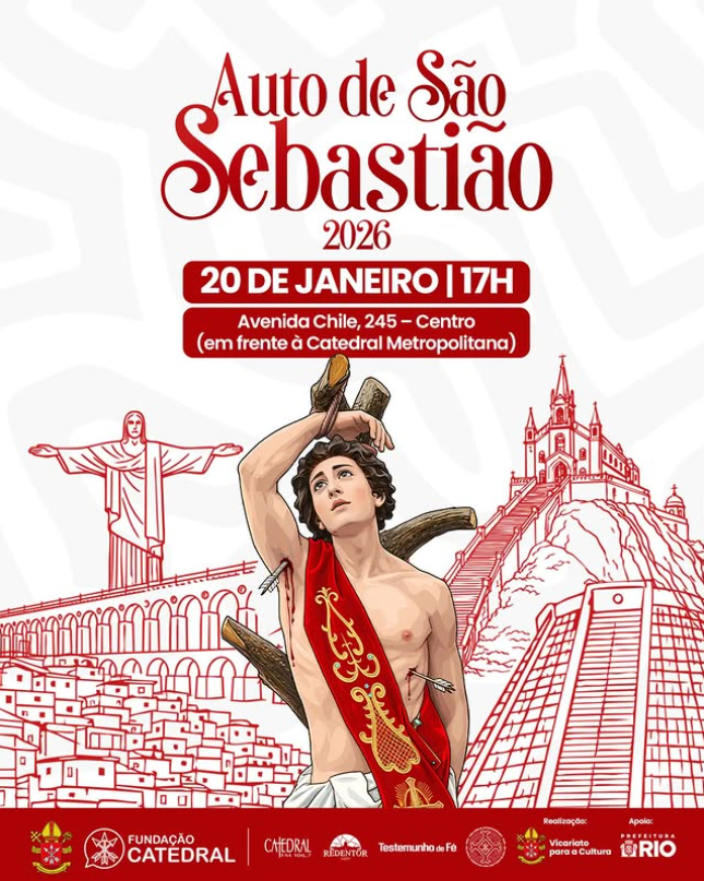 AUTO DE SÃO SEBASTIÃO OCUPA NO CENTRO DO RIO