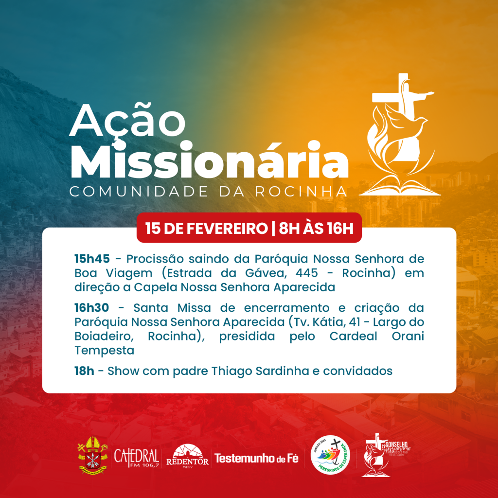 VISITAÇÃO MISSIONÁRIA NA COMUNIDADE DA ROCINHA