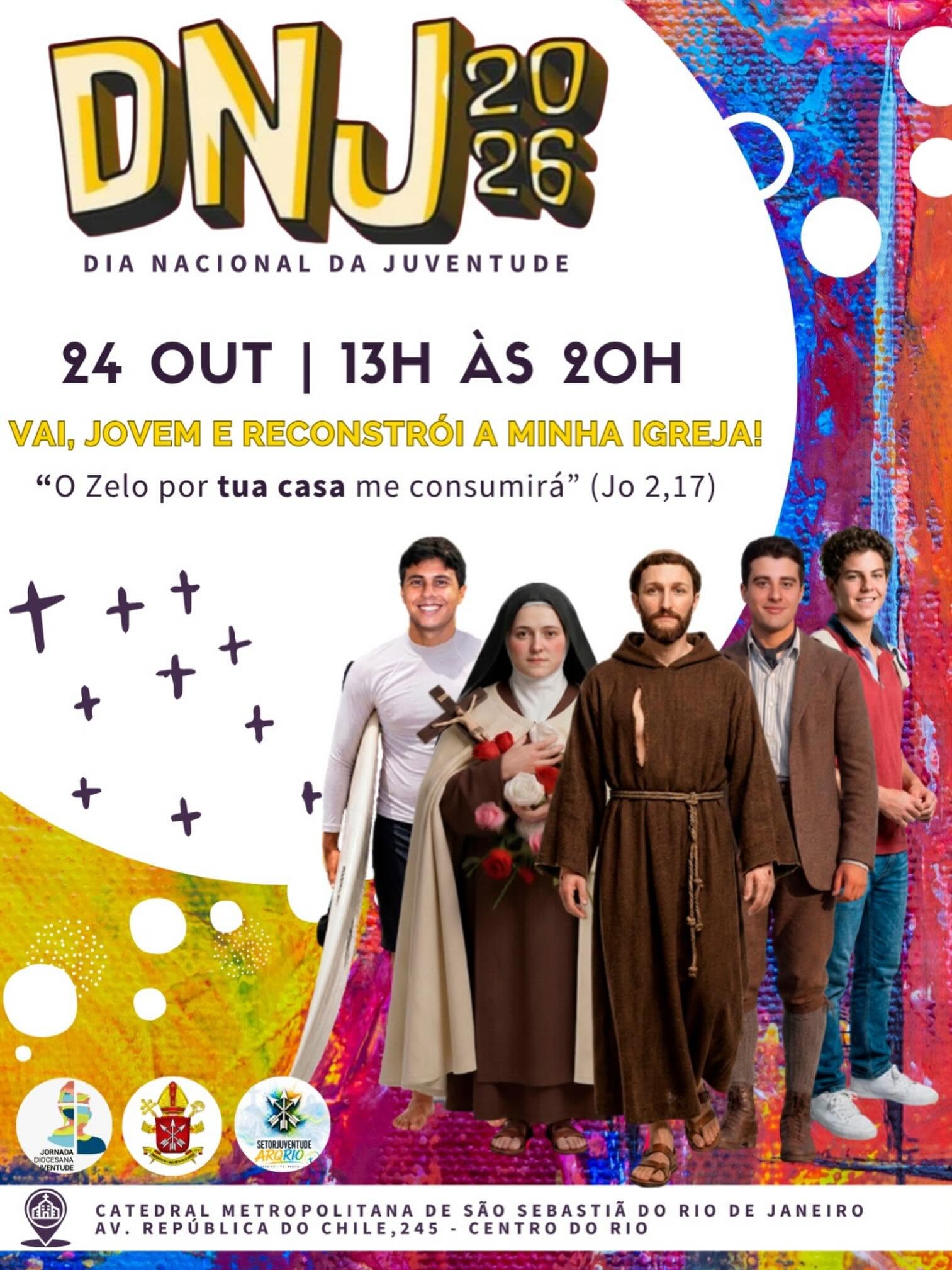 DNJ 2026 JÁ TEM DATA NO RIO DE JANEIRO
