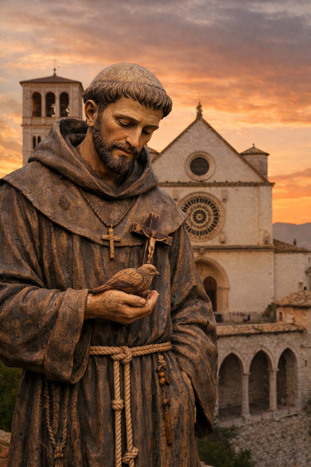 RESTOS MORTAIS DE SÃO FRANCISCO SÃO EXPOSTOS APÓS 800 ANOS