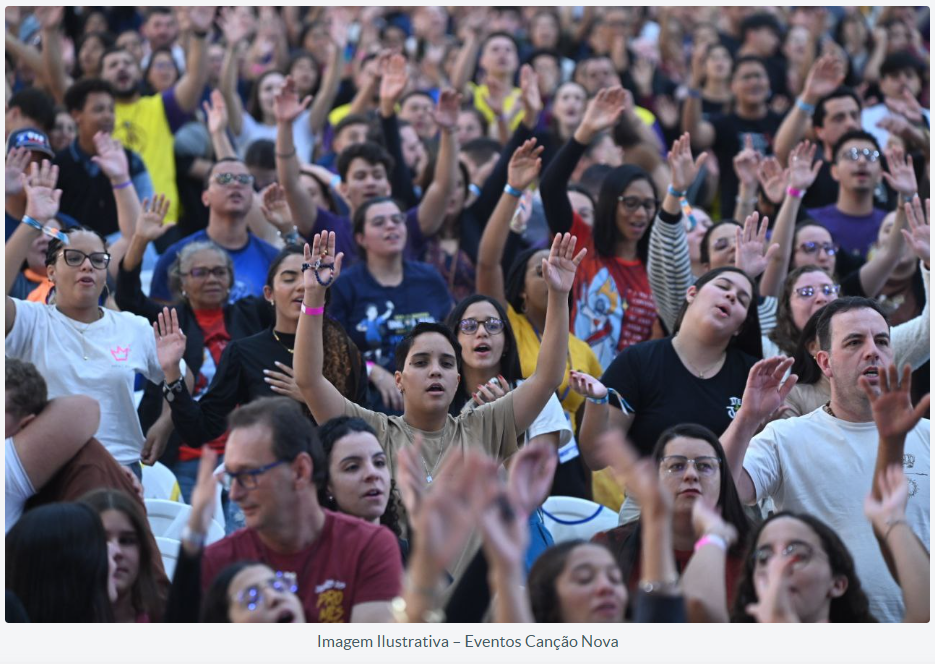 CANÇÃO NOVA RECEBE ACAMPAMENTO JOVENS SARADOS