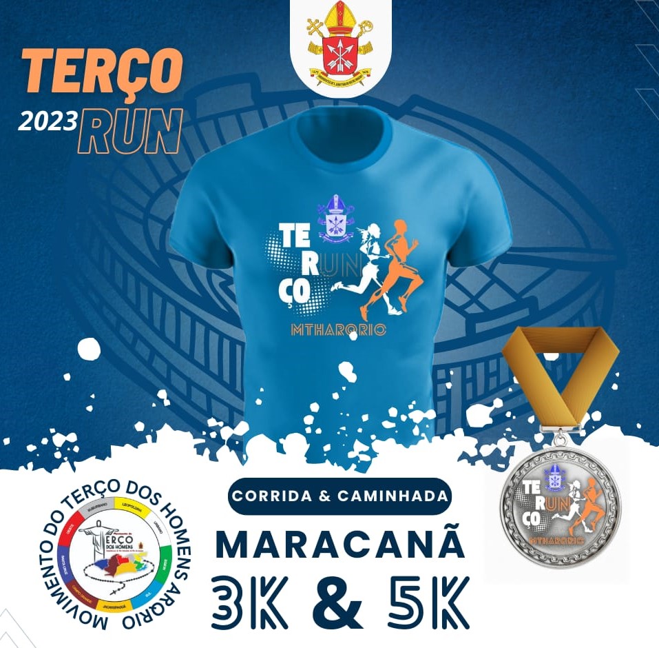 PARTICIPE DA CORRIDA E CAMINHADA DO TERÇO DOS HOMENS NO MARACANÃ 