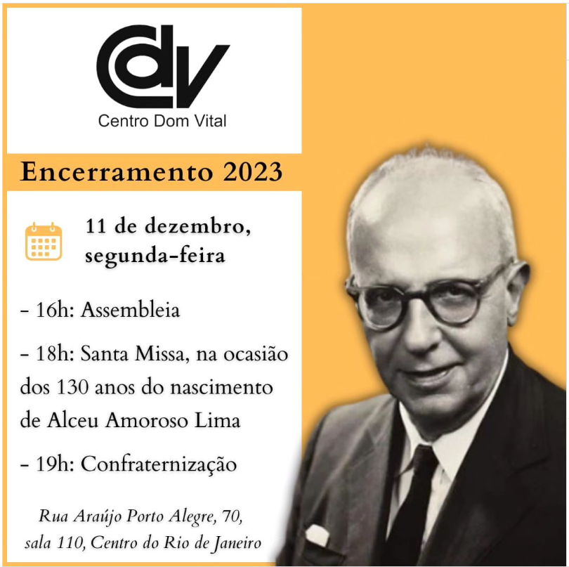 CENTRO DOM VITAL RJ: ENCERRAMENTO 2023