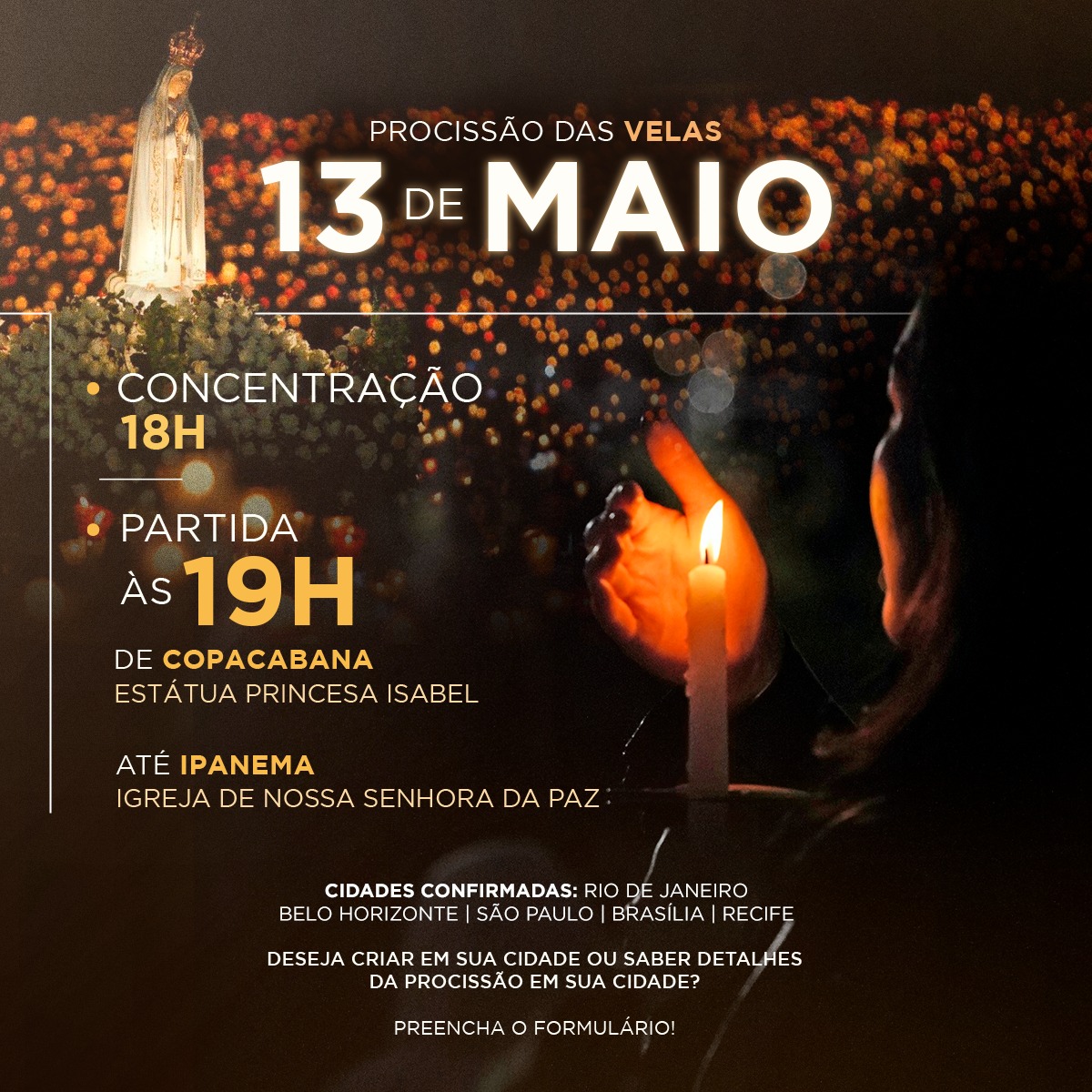 PROCISSÃO DAS VELAS - CENTRO DOM BOSCO