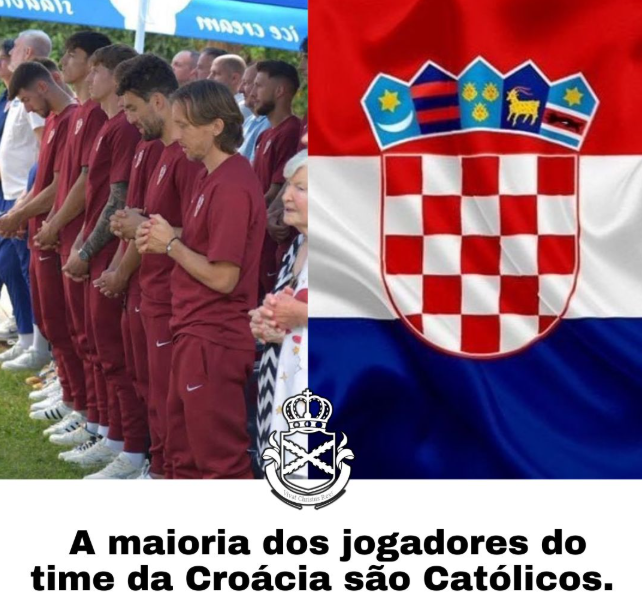 A FÉ QUE ACOMPANHOU A CROÁCIA NA COPA DO MUNDO