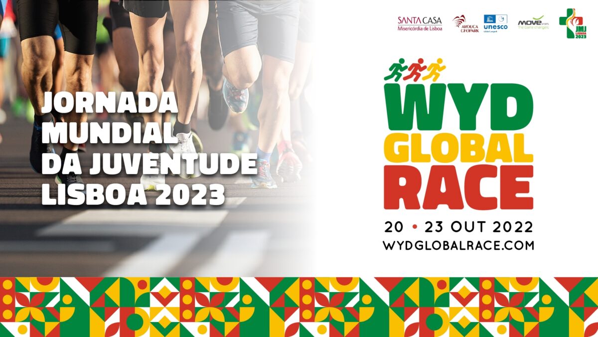 JMJ LISBOA 2023 DESAFIA JOVENS PARA CORRIDA SOLIDÁRIA VIRTUAL