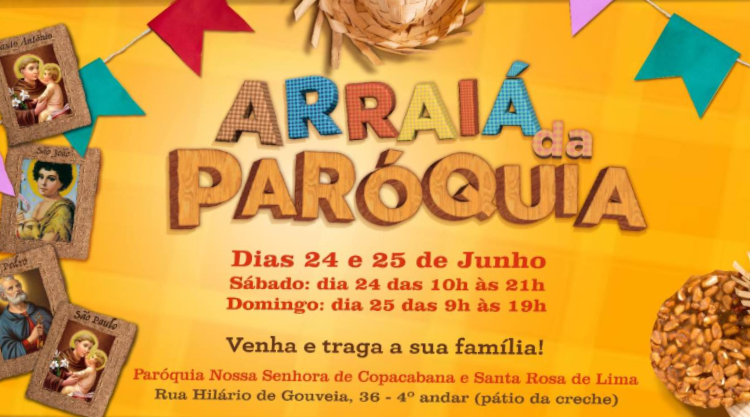 FESTA JUNINA EM COPACABANA